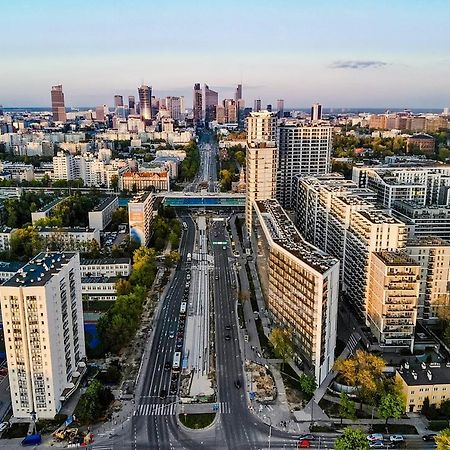 Kasprzaka 29 - Bezplatny Parking - Free Parking - Piekny Widok Na Centrum Miasta - Duzy Balkon - Smart Tv 55 Cali - Wifi - Better Rental Warsaw Luaran gambar