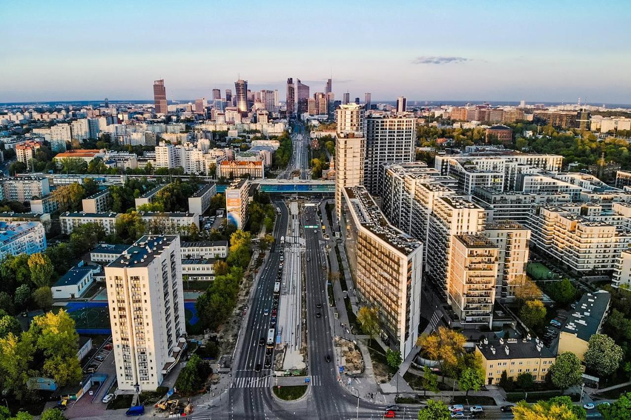 Kasprzaka 29 - Bezplatny Parking - Free Parking - Piekny Widok Na Centrum Miasta - Duzy Balkon - Smart Tv 55 Cali - Wifi - Better Rental Warsaw Luaran gambar